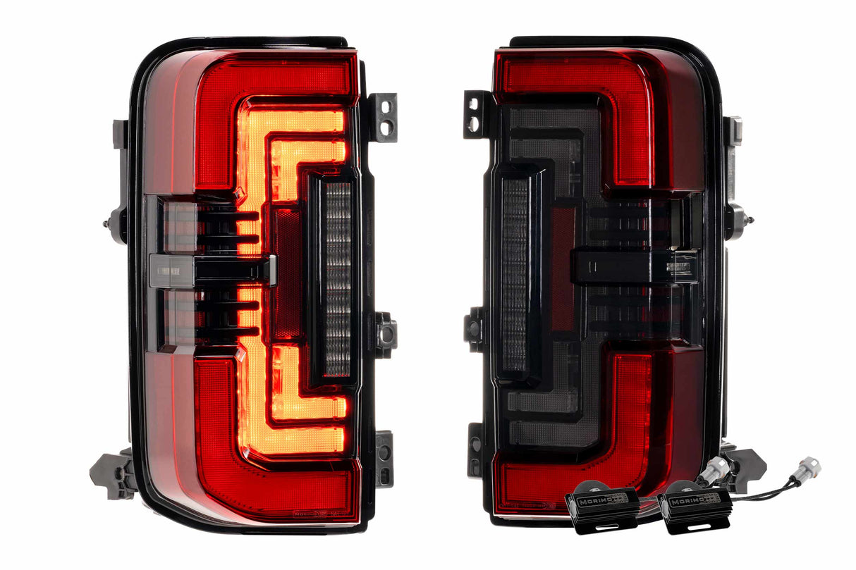 2021+ Bronco XB LED Tail Lights Red | Dirty Garage