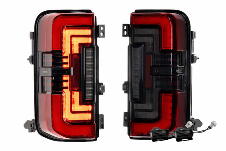 2021+ Bronco XB LED Tail Lights Red | Dirty Garage