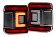 2018-2024 Wrangler XB LED Tail Lights Red Lens | Dirty Garage
