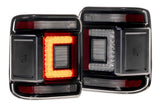 2018-2024 Wrangler XB LED Smoked Lens Tail Lights | Dirty Garage