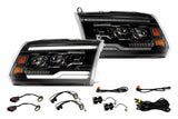 2009-2018 Ram HD XB Evo Hybrid Headlights Set (LF2-520Y)