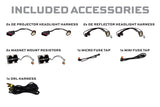 2009-2018 Ram HD XB Evo Hybrid Headlights Set (LF2-520Y)