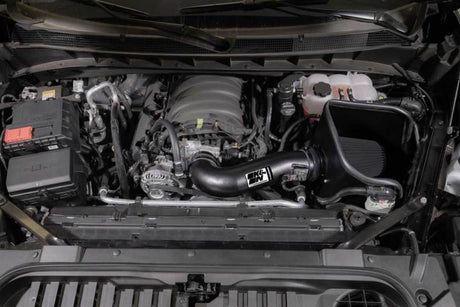 2019 Silverado 1500 5.3L V8 Black Performance Intake Kit - View 3 | Dirty Garage