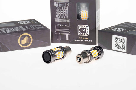 Universal XB LED Bulbs Amber Set | Dirty Garage