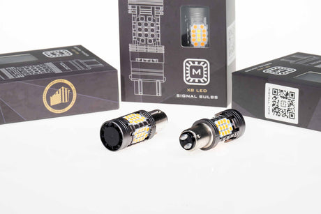 Universal XB LED Bulbs Amber Set | Dirty Garage