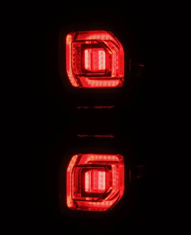 2021-2024 Bronco Nova-Series LED Tail Lights Alpha Black - View 3 | Dirty Garage