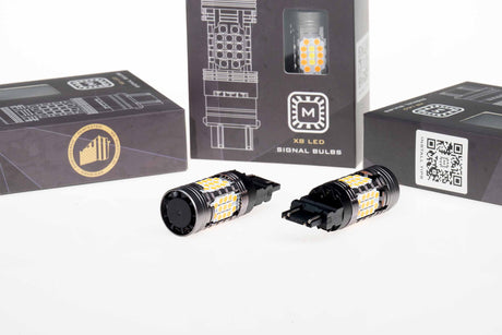 Universal XB LED Bulbs Amber Set | Dirty Garage