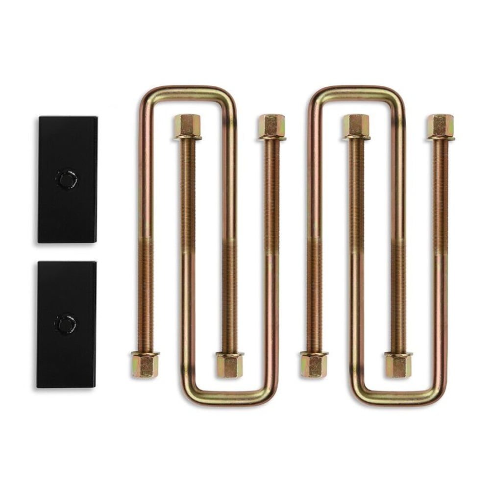 Cognito 1 Inch Block and 16 Inch U-Bolt Kit for 2011-2024 GM HD