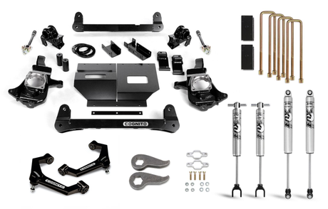 2011-2019 GM HD 6-Inch Standard Lift Kit with Fox PS 2.0 IFP Shocks