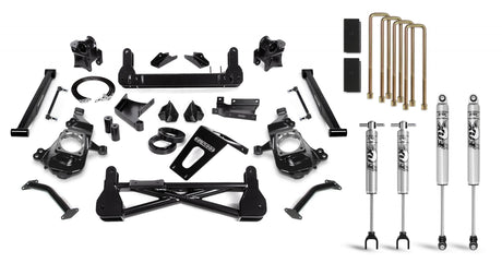 2020-2022 GM HD 7-Inch Standard Lift Kit with Fox PSMT 2.0 Shocks