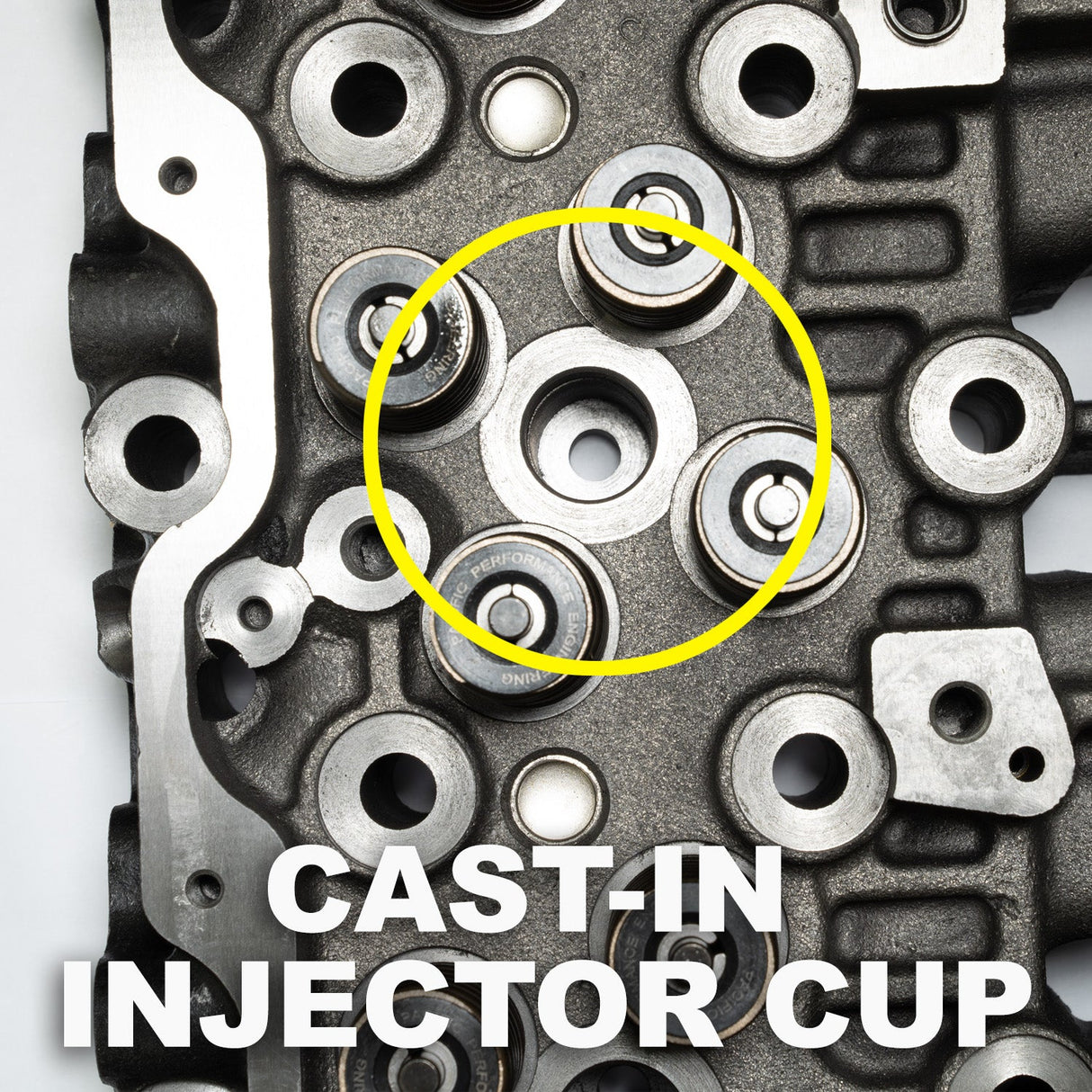 2001-2004 6.6L Duramax Cast Iron Cylinder Head (One) LB7 - View 2 | Dirty Garage