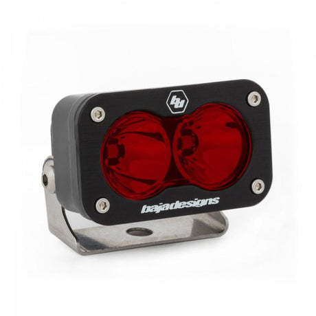 Universal S2 Sport Spot Pattern LED Work Light Red | Dirty Garage