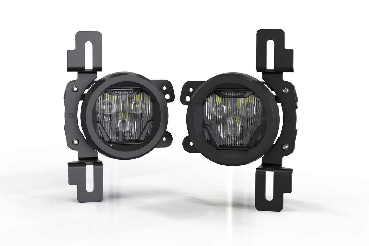 2018-2024 Wrangler JT Fog Light Kit NCS Wide White | Dirty Garage