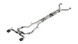 Borla 22-24 Nissan Z 2.5in ATAK Cat Back Exhaust 4.5in Tip - Carbon Fiber Black Anodized | Dirty Garage