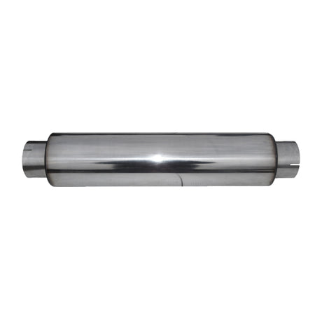 Universal 30 Overall Length 4" Inlet Outlet 24 Body T304 Muffler - View 2 | Dirty Garage
