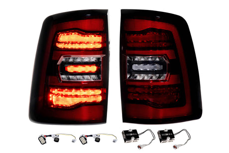 2019-2024 Ram HD XB LED Tail Lights Red | Dirty Garage