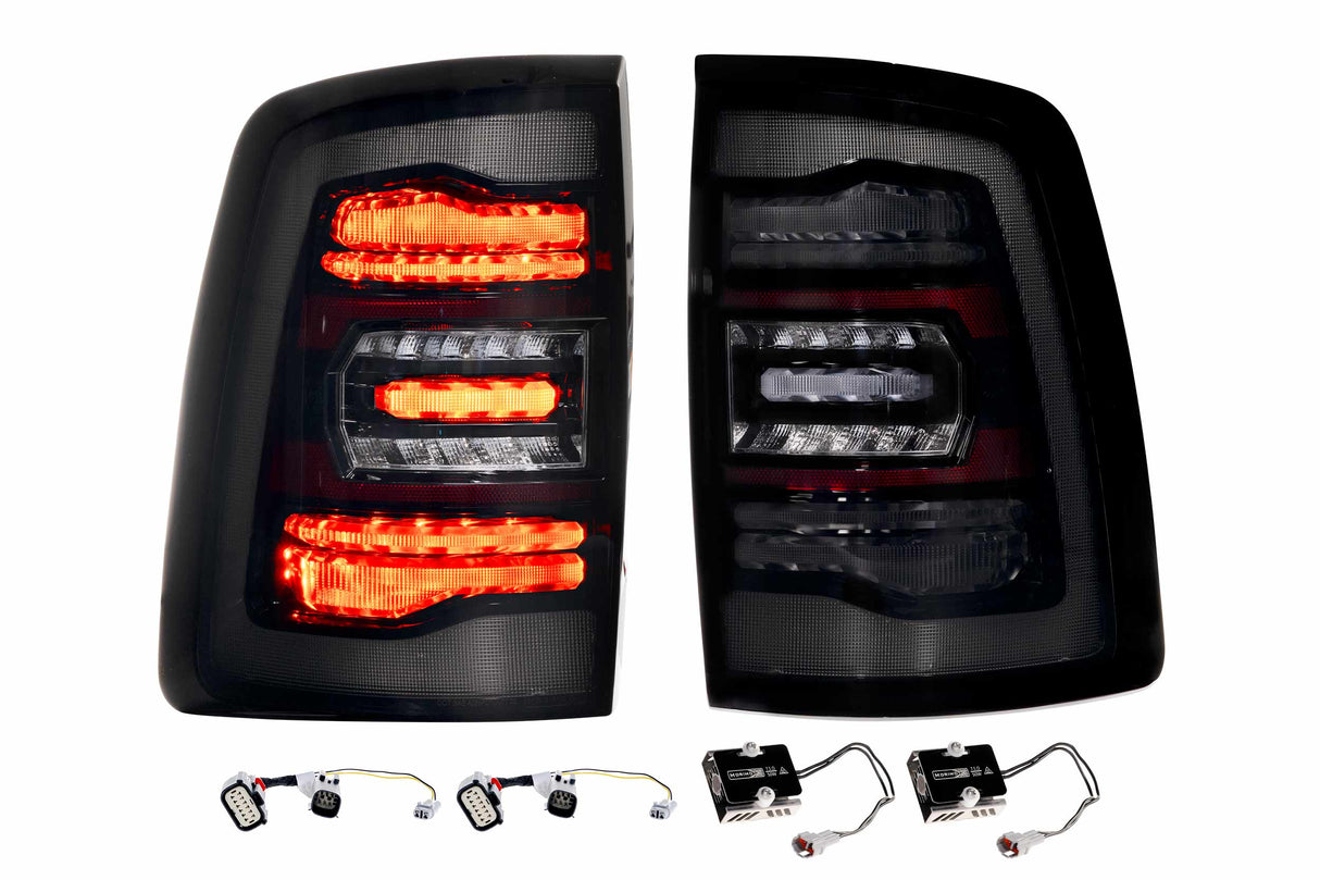 2019-2024 Ram HD XB LED Tail Lights Smoked | Dirty Garage