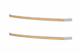 2020-2022 Superduty Platinum XBG LED DRL Grille Inserts Amber | Dirty Garage