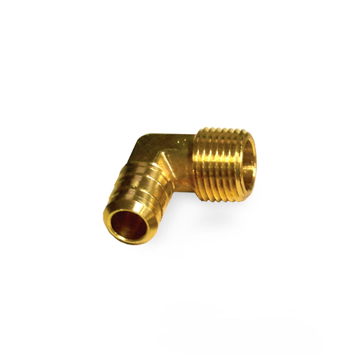 Universal 1/2 Inch NPT-M to 5/8 Inch Barb 90 Degree | Dirty Garage