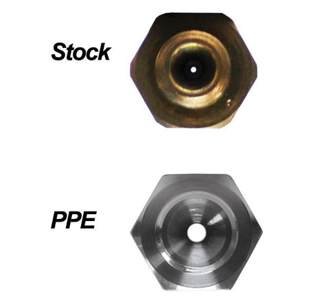 Universal 2004.5-2010 6.6L Duramax Ported Fuel Rail Fitting - View 2 | Dirty Garage