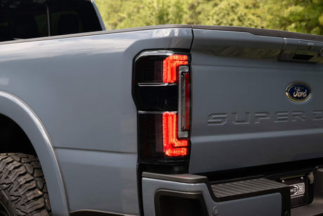2023-2026 Superduty Red XB LED Tail Lights - View 6 | Dirty Garage
