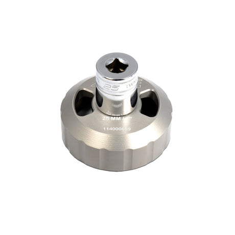 Universal Hard Anodized Billet Aluminum Engine Oil Filter Socket-76mm 14F - View 3 | Dirty Garage