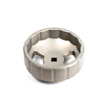 Universal Hard Anodized Billet Aluminum Engine Oil Filter Socket-93MM 15F - View 2 | Dirty Garage