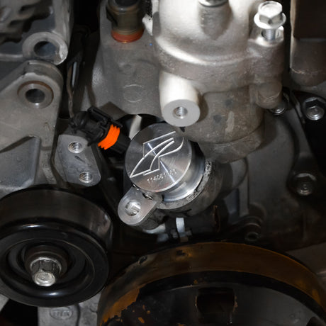 Universal Engine Oil Fill Delete Plug Raw - View 4 | Dirty Garage