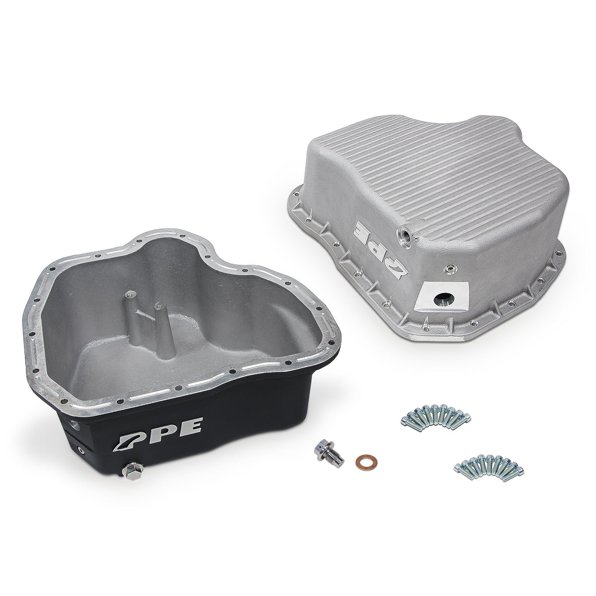 2001-2010 6.6L Duramax High-Capacity Cast Aluminum Engine Oil Pan - View 3 | Dirty Garage