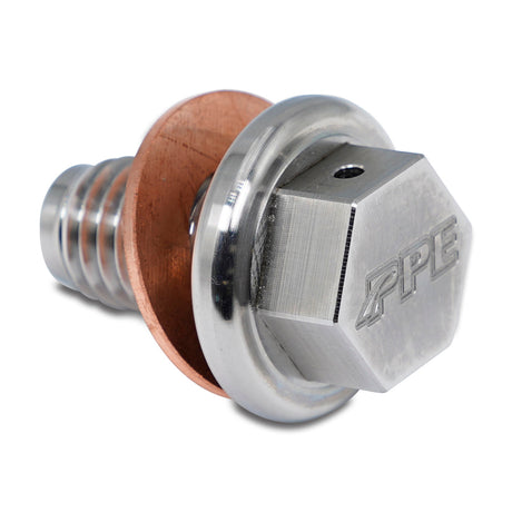 2017-2023 12mm Billet Hardened Stainless Steel Neodymium Magnetic Drain Plug for OEM Engine Oil Pan - View 2 | Dirty Garage