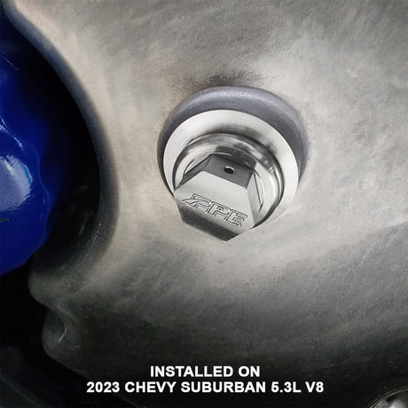 2017-2023 12mm Billet Hardened Stainless Steel Neodymium Magnetic Drain Plug for OEM Engine Oil Pan - View 5 | Dirty Garage