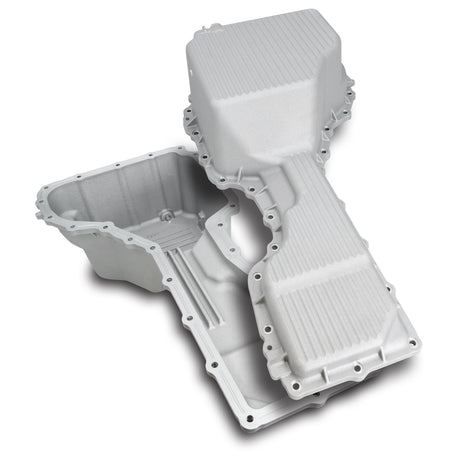 2020-2023 Engine Oil Pan 6.6L L5P 2020+ Raw - View 3 | Dirty Garage