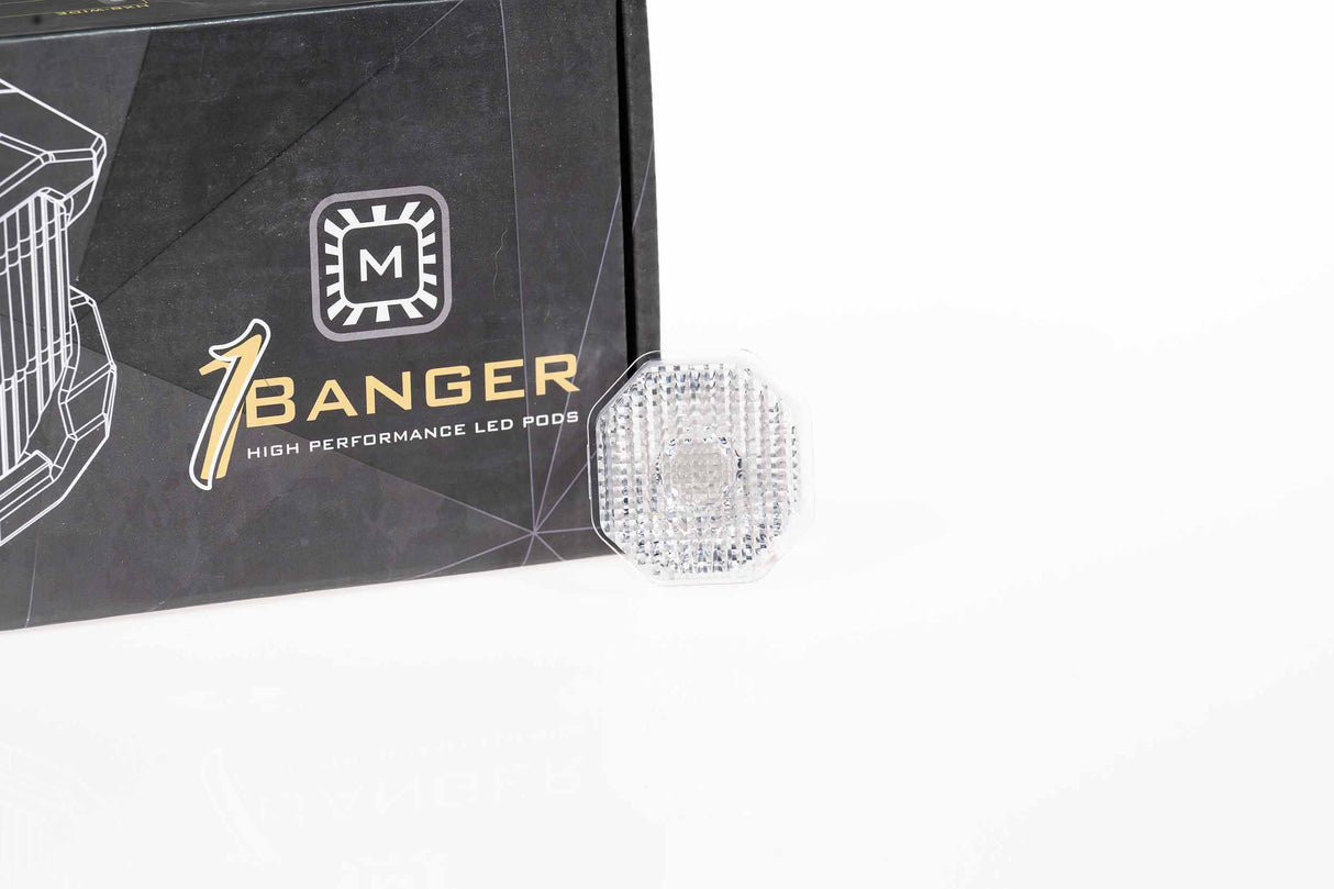 Universal Lens Only 1Banger White Flood | Dirty Garage