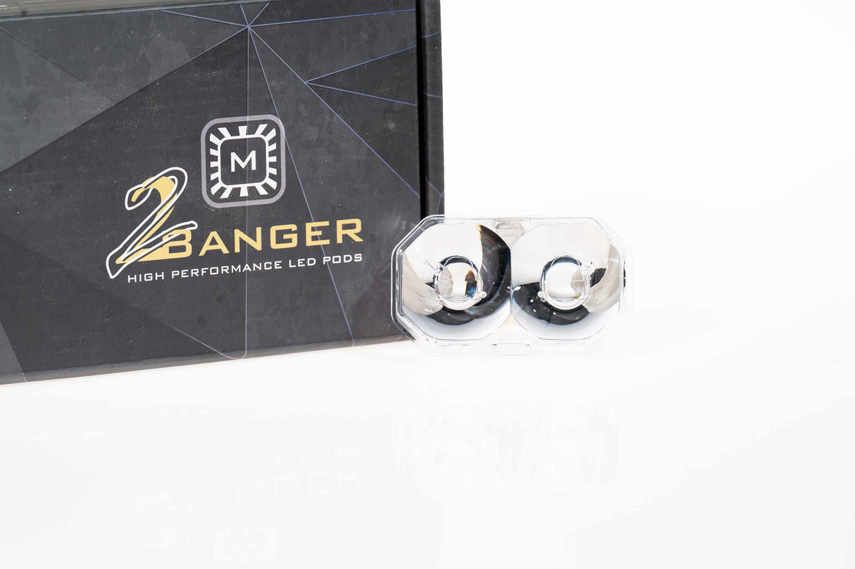 Universal Lens Only 2Banger White Spot | Dirty Garage