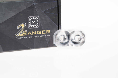 Universal Lens Only 2Banger White Wide | Dirty Garage