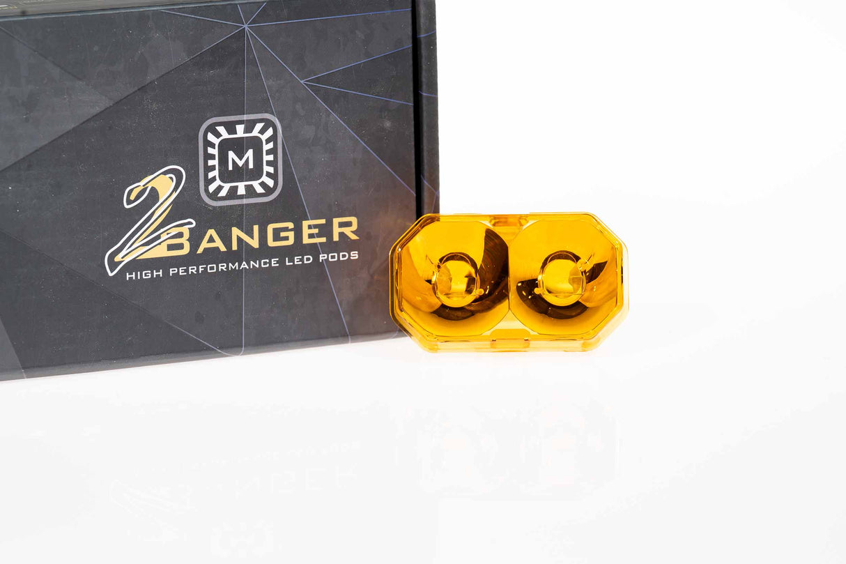 Universal Lens Only 2Banger Yellow Spot | Dirty Garage