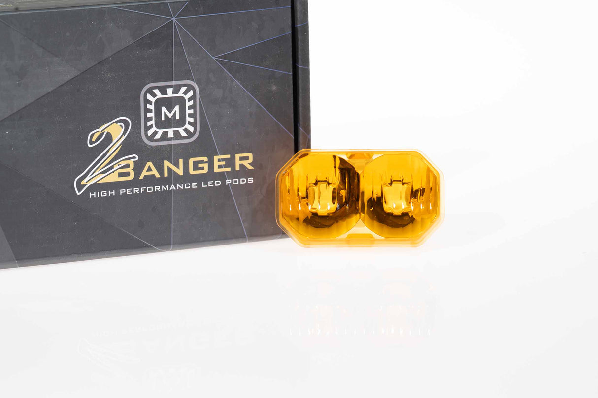 Universal 2Banger Lens Yellow Combo | Dirty Garage