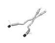 2012- Jeep Grand Cherokee SRT 6.4L 3" Dual Rear Exit T304SS Catback Exhaust CF Tips | Dirty Garage