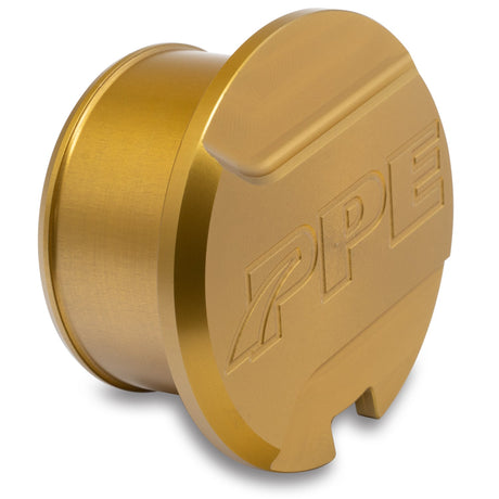 2017-2023 6.6L Duramax Resonator Delete Plug L5P Gold - View 2 | Dirty Garage