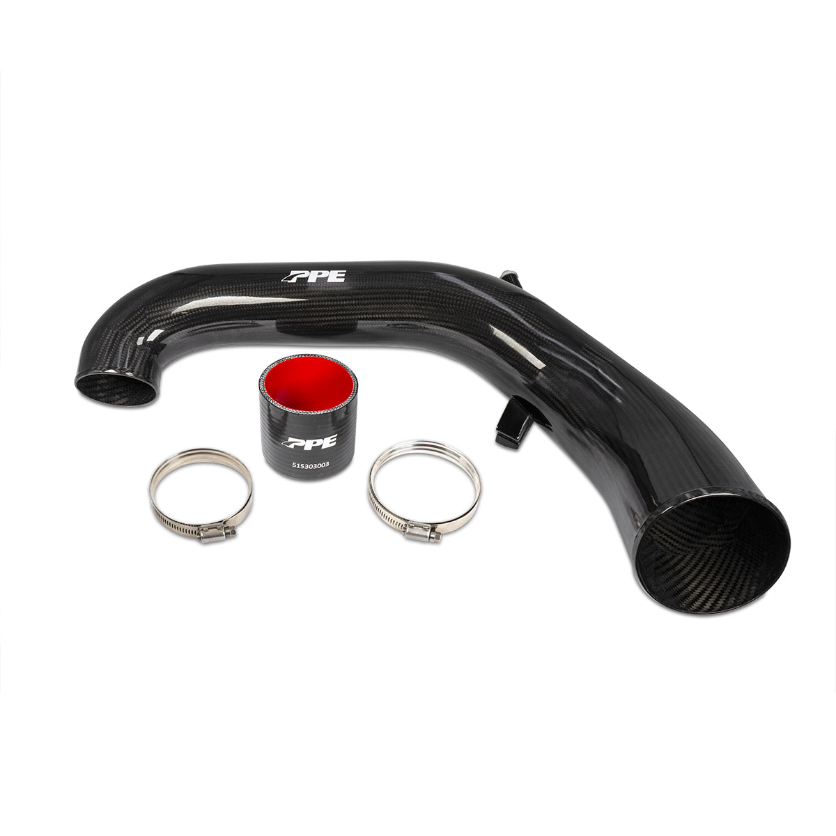 2020-2023 1500 3.0L Zilla Carbon Fiber Intake Tube Twill Weaved Carbon Power | Dirty Garage
