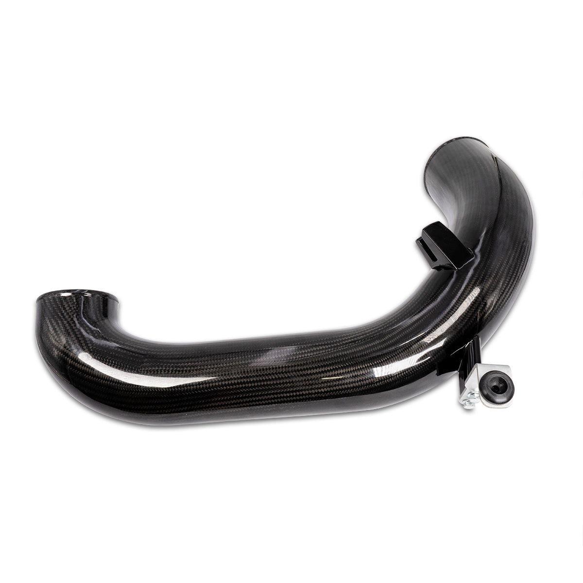 2020-2023 1500 3.0L Zilla Carbon Fiber Intake Tube Twill Weaved Carbon Power - View 5 | Dirty Garage