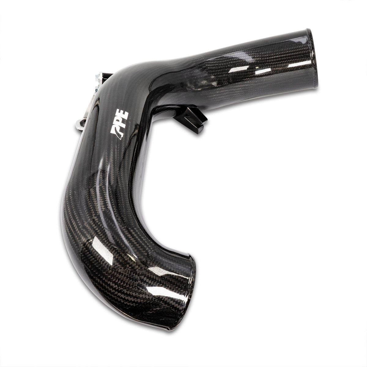 2020-2023 1500 3.0L Zilla Carbon Fiber Intake Tube Twill Weaved Carbon Power - View 6 | Dirty Garage