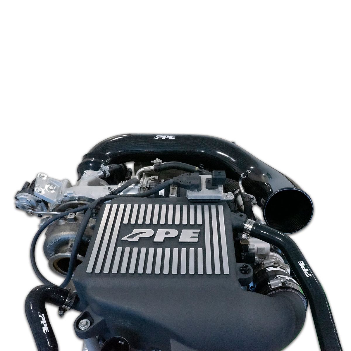 2020-2023 1500 3.0L Zilla Carbon Fiber Intake Tube Twill Weaved Carbon Power - View 9 | Dirty Garage