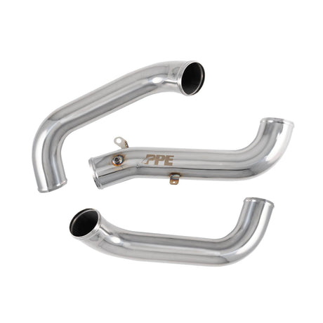 2017-2019 Charge Air Pipe Kit - 6.6L Duramax L5P - Polished - View 3 | Dirty Garage