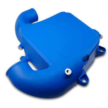 2020-2023 3.0L Duramax LM2, LZO Air-To-Water Intercooler Kit Blue - View 4 | Dirty Garage