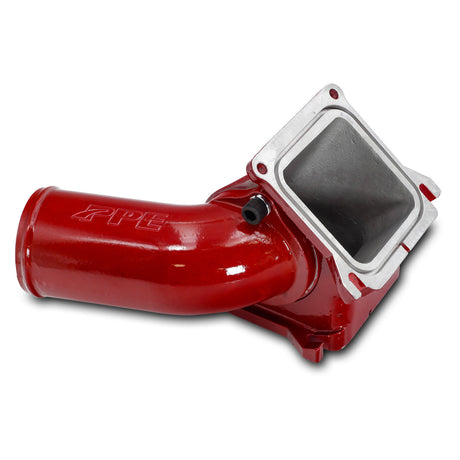 2006-2010 6.6L Duramax Race High-Flow 3 inch Intake Bridge Manifold 2pc Race Red | Dirty Garage