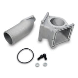 2006-2010 6.6L Duramax Race High-Flow 3 inch Intake Bridge Manifold 2pc Race Blue - View 2 | Dirty Garage