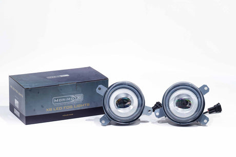 355 Morimoto XB LED Fog Lights Pair Chrome | Dirty Garage