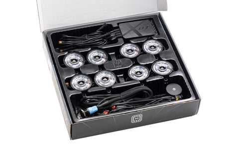 Universal Morimoto Rock Light Kit RGB LED 8 Pack - View 2 | Dirty Garage