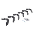 Go Rhino 04-14 Ford F-150 SCW & SC 4DR Mounting Brackets(V-Series V3/RB10 Slim/RB20 Slim) - Tex. Blk | Dirty Garage